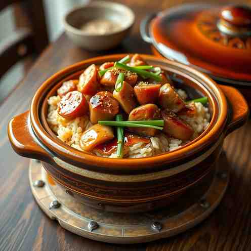 Hong Kong Clay Pot Rice - Crispy Bottom Perfection